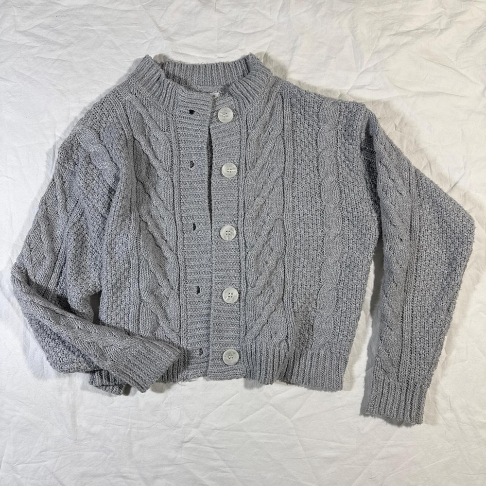 Altar'd State Cable Knit Cardigan